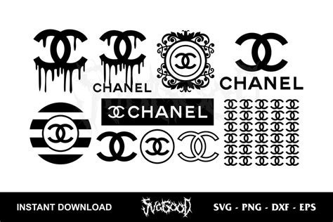 Chanel Logo Drip Svg Bundle Svggood