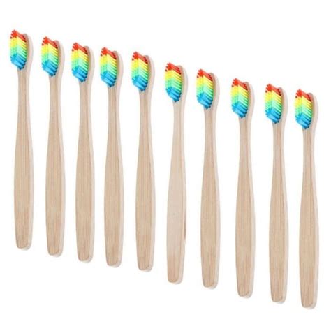 Brosses à dents Brosse à dents en bambou écologique pour adulte 10