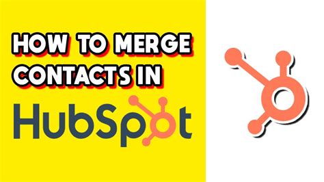 How To Merge Contacts In Hubspot Quick Easy Youtube