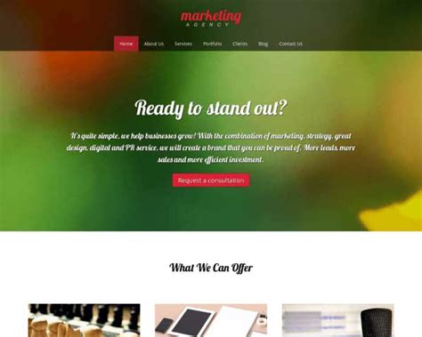 Marketing Agency Wordpress Theme Nexus Themes