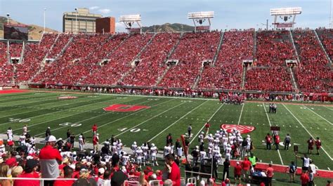 Main Bowl Utah Utes Football Vs Tcu Horned Frogs Football 19 Oct