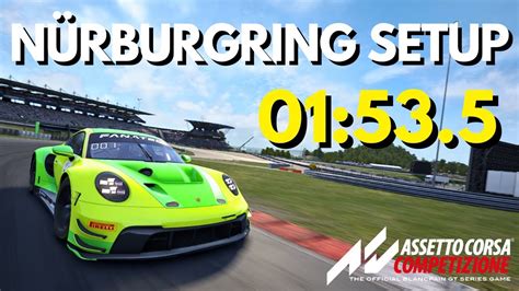 Acc N Rburgring Porsche Gt R Hotlap Free Setup