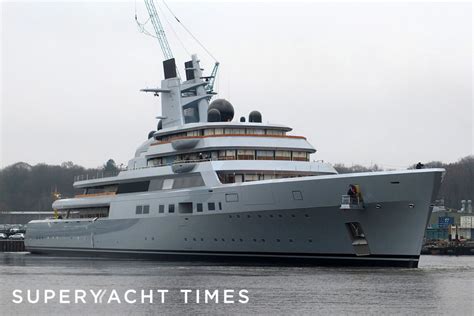 M L Rssen Superyacht Alibaba Launched And Seen For The First Time