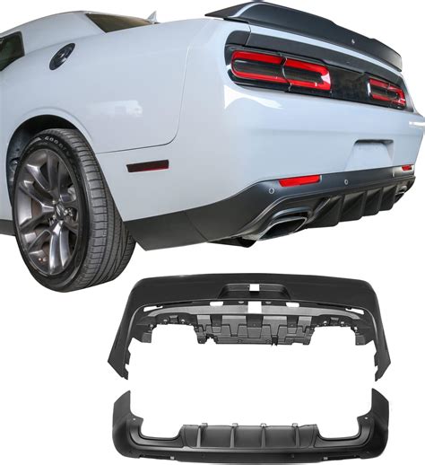 Amazon IKON MOTORSPORTS Rear Bumper Diffuser Compatible With