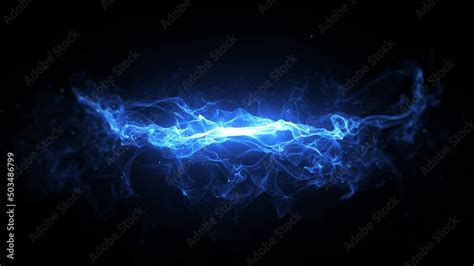 Shockwave Explosion Particles Background Loop/ 4k animation of an abstract space shockwave ...