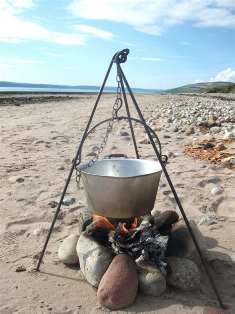 Cooking Camping Tripod. Campfire Scouts Outdoors Holiday - Etsy