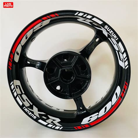 Gsxr Wheel Decals Rim Stickers For Suzuki Gsxr Tape