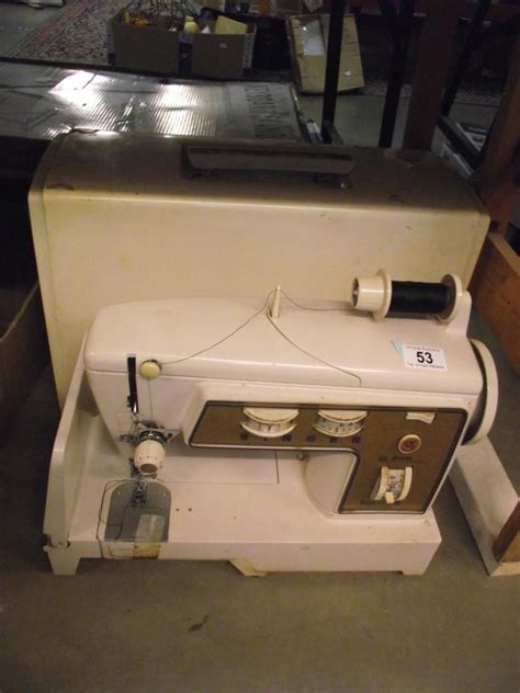 Cased Singer Sewing Machine Collect Only