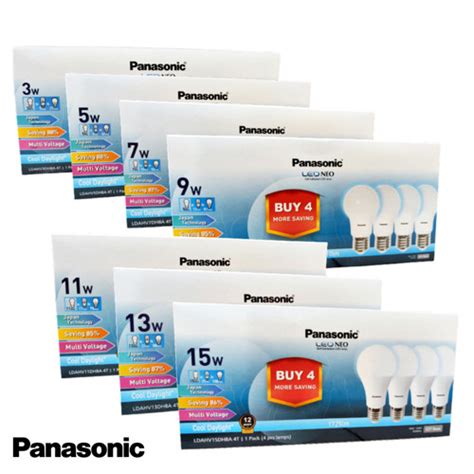 Jual Panasonic Led Bulb Neo Pack W W W W W W Watt E K