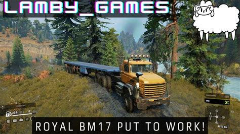 Royal Bm17 Put To Work Snowrunner Playthrough Mod Youtube