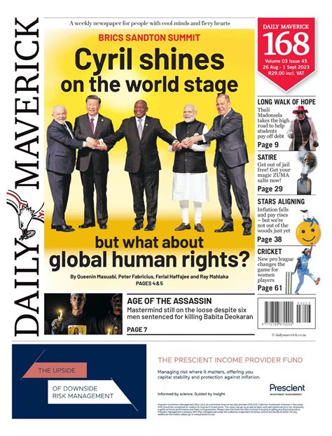 Daily Maverick Newspaper Get Your Digital Subscription