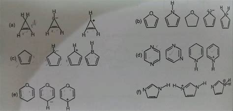 The following molecules and ions are grouped by similar structures ...