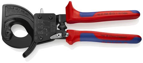 KNIPEX 95 31 250 10 Cable Cutters Ratcheting Type Adam S Tarp Tool Ltd