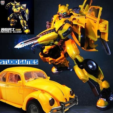 Jual Robot Transformers BumbleBee Movie B 127 VW Beetle BMB Yellow