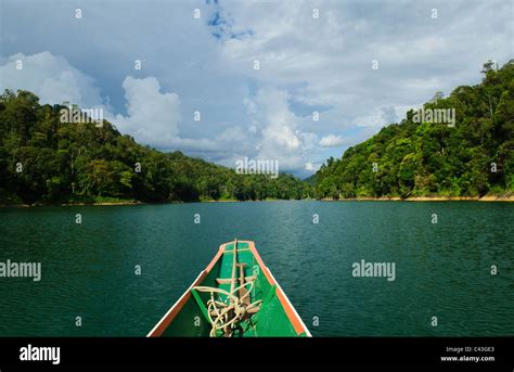 Beautiful Scenery In Batang Ai National Park In Sarawak Borneo