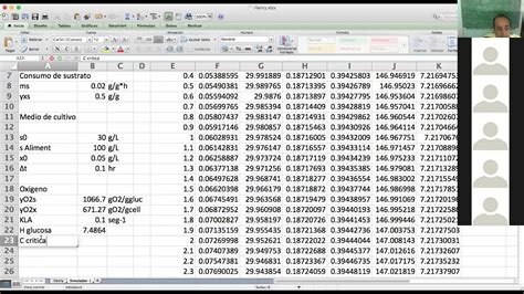 Simulaci N De Un Biorreactor Con Consumo De Ox Geno Ley De Henry Kla