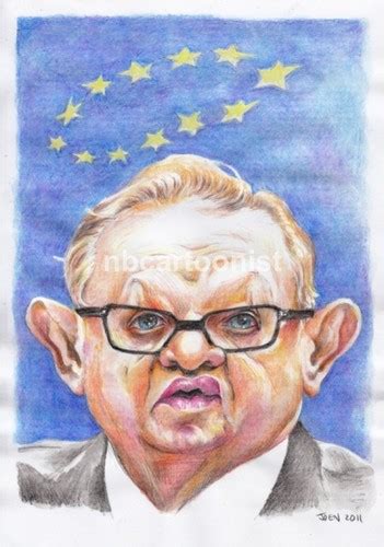 Martti Ahtisaari By Joen Yunus Famous People Cartoon TOONPOOL