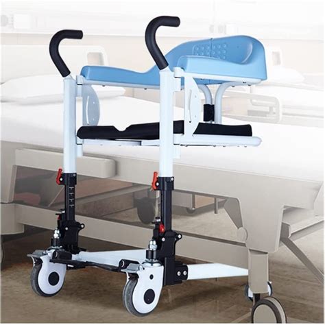 Buy Patient Lift Wheelchair For Home Steel Foldable Patient Transfer