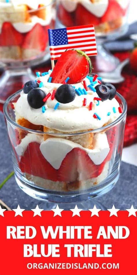 These Red White And Blue Trifles Are The Perfect Th Of July Dessert