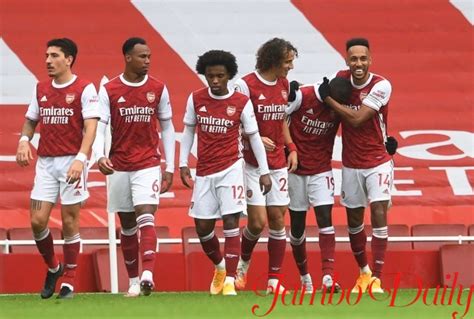 Arsenal Fc Squad 20212022 Premier League Jambo Daily