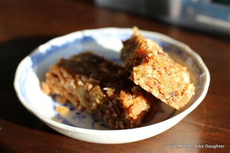 Soaked Oats Granola Bars