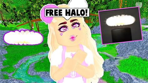 How to get a FREE LIGHT HALO on ROYALE HIGH! *OMG* (Roblox) | Halo ...