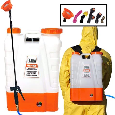 Petratools Gallon Battery Powered Backpack Sprayer