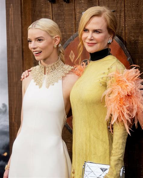 Anya Taylor-Joy and Nicole Kidman Stun At LA Premiere of 'The Northman'