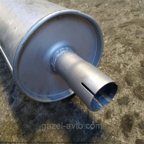 Купить Глушитель Газель дв. 402, 406, 4215 (узкое горло по центру) (пр ...