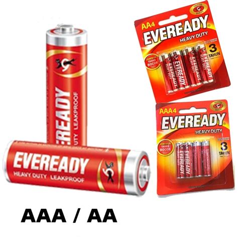 Jual Baterai Batre Eveready AAA Shopee Indonesia