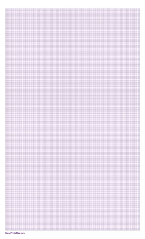 Printable 1 Mm Purple Graph Paper For Legal Paper Free Download At