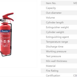 Powder Fire Extinguisher Archives Cyusa Tech