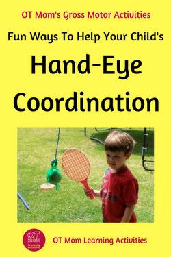 Free Hand Eye Coordination Activities For Kids!