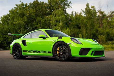 Porsche Gt Rs Green Forgeline Ge Wheel Front