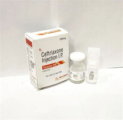 Allopathic Traxium Ceftriaxone Gm Injection At Rs Vial In Panchkula