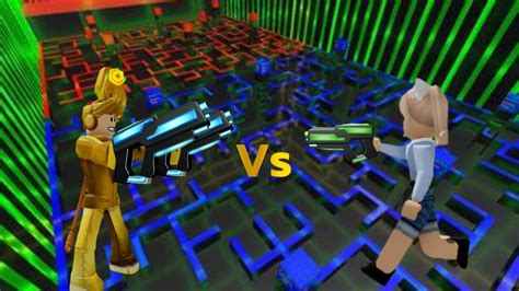 Roblox Lazer Tag 1v1 Youtube