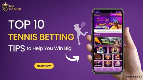 Top 10 Tennis Betting Tips To Help You Win Big In 2023 N8 Games