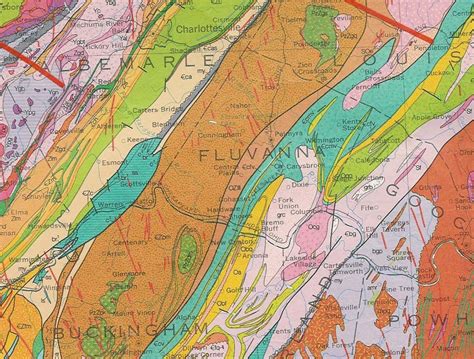 Virginia Fault Map