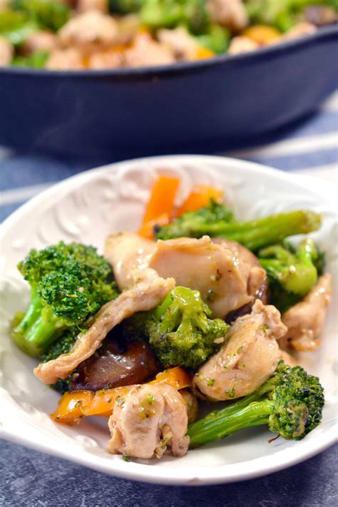 Garlic Chicken Stir Fry Recipe Sweet Pea S Kitchen