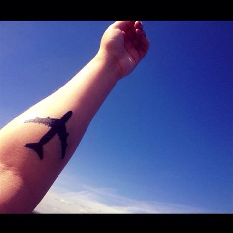 My Boeing 747 tattoo