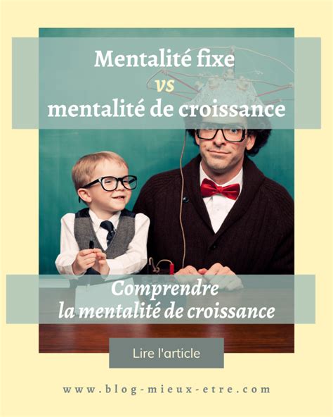 Mentalit Fixe Vs Mentalit De Croissance Blog Mieux Tre