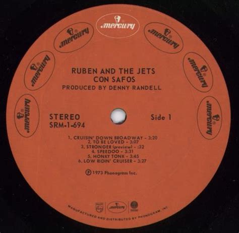 Ruben And The Jets Con Safos Shrink Us Vinyl Lp Album Lp Record