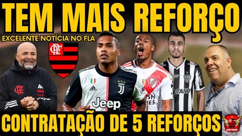 Mais Contrata Es No Flamengo Alex Sandro Junior Alonso Rodrigo