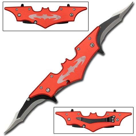 Galleon Batman Twin Blade Batarang Pocket Knife