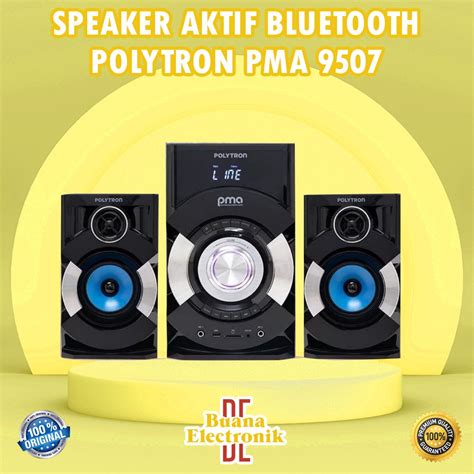 Jual Speaker Aktif Bluetooth Polytron Pma Original Indonesia