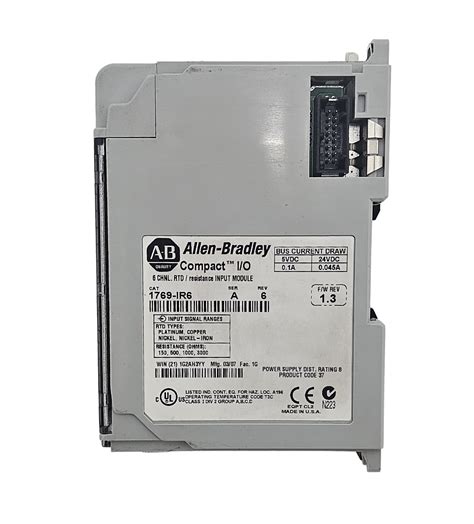 M Dulo De Entrada Compactlogix Rtd Ir Allen Bradley