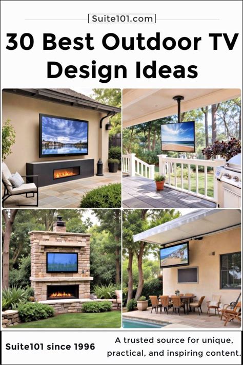 30 Outdoor Tv Ideas For Every Backyard