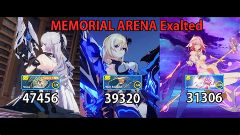 Honkai Impact 3SEAMEMORIAL ARENA Exalted SSS Husk SSS HoD Minion