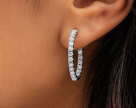 Diamond Hoop Earrings A Buying Guide International Gem Society