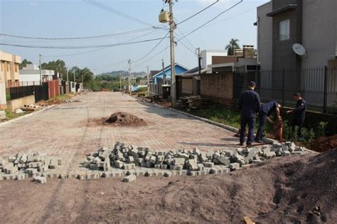 Programa De Pavimenta O Comunit Ria De Lajeado J Tem Primeiras Obras